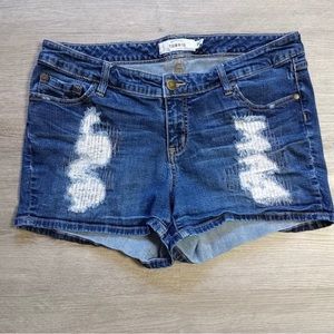 Torrid Stretch Jean Shorts Size 16